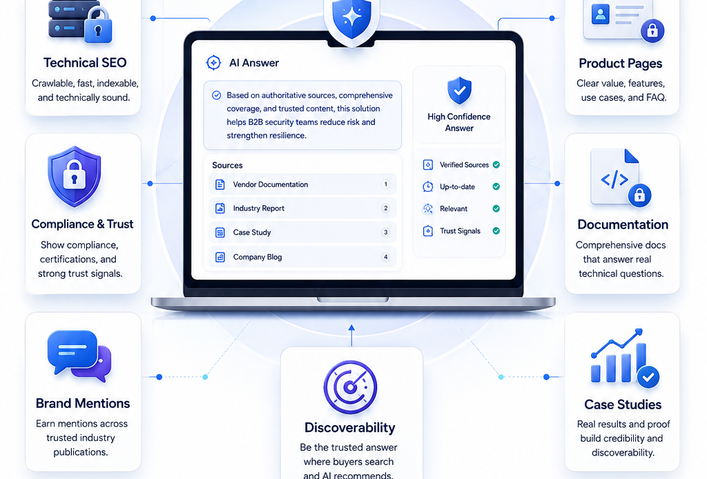 AI Search Optimization for B2B & Cybersecurity Brands