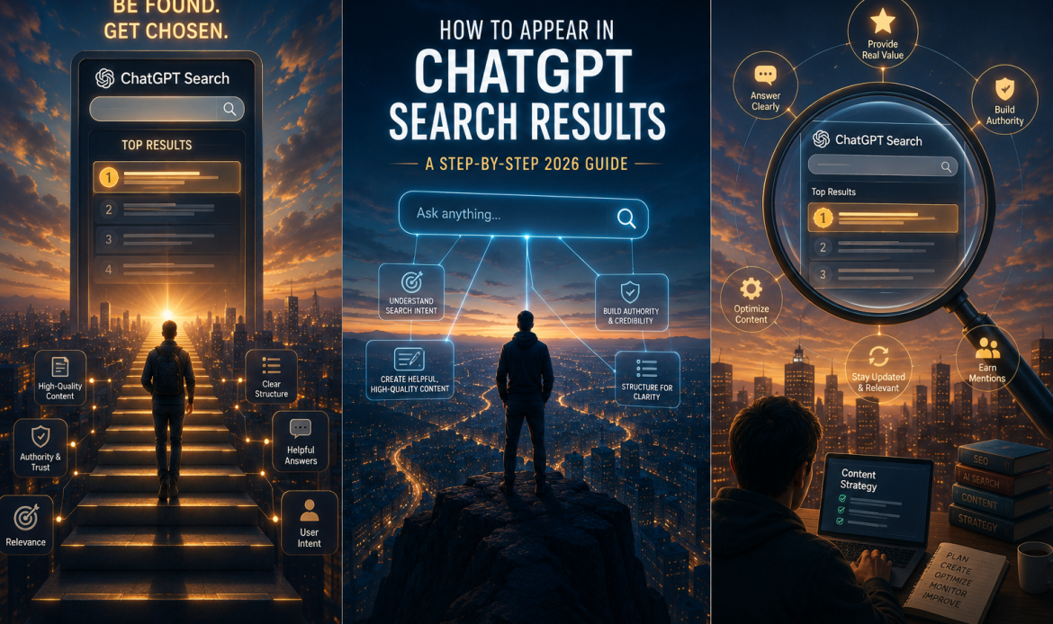 How to Appear in ChatGPT Search Results