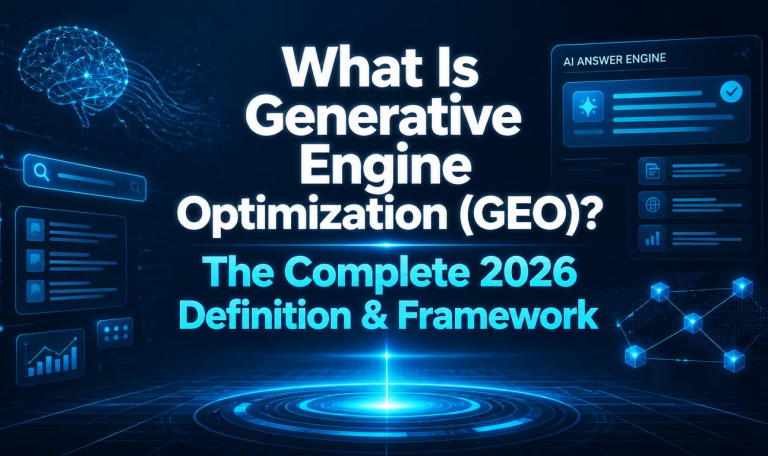 What Is Generative Engine Optimization (GEO)